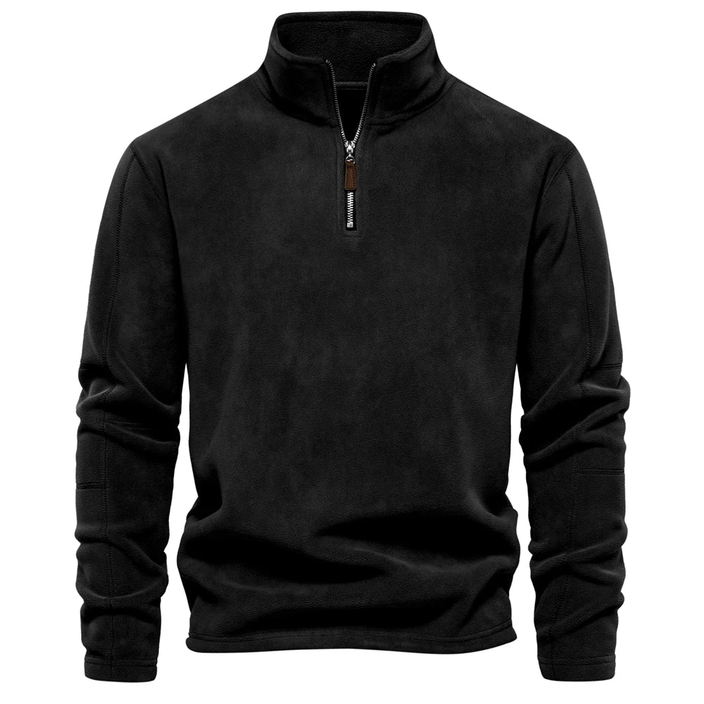 Suéter cálido de polar para hombre