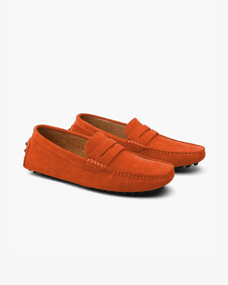 Mocasines Conducidos de Ante