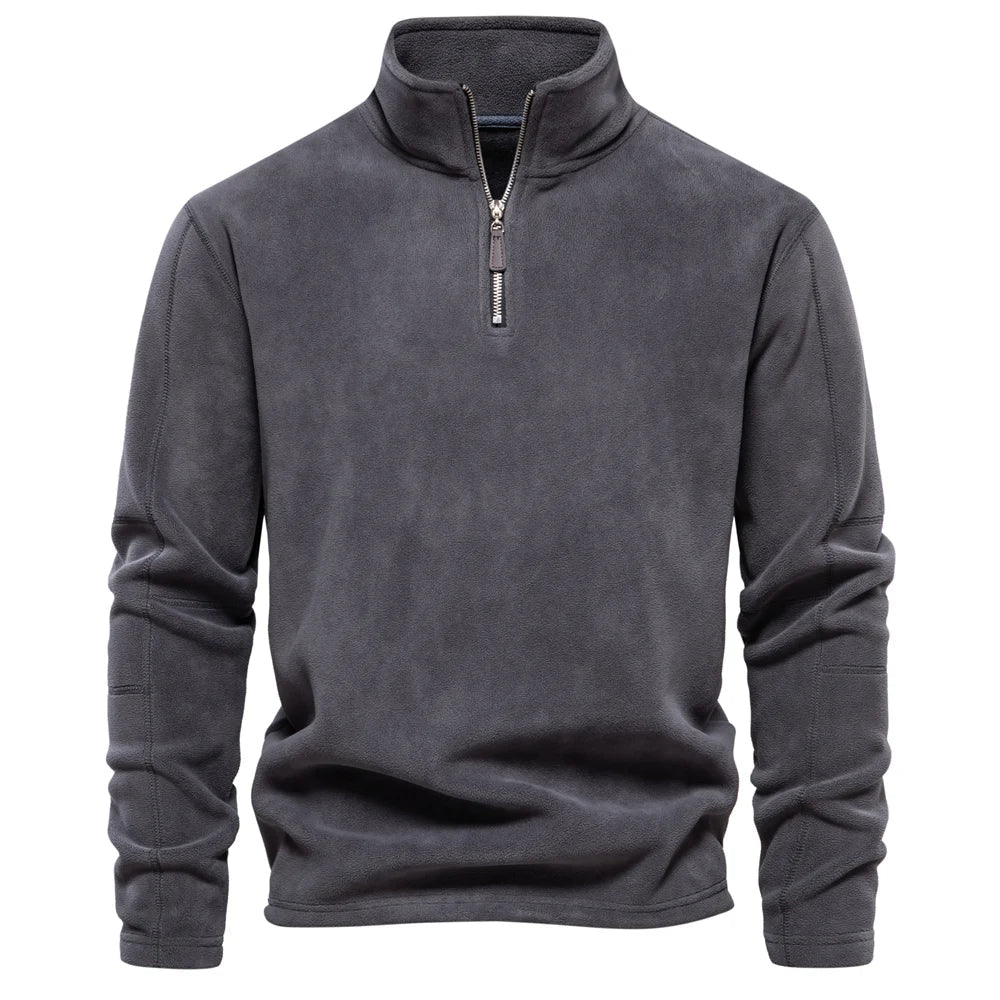 Suéter cálido de polar para hombre