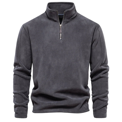 Suéter cálido de polar para hombre