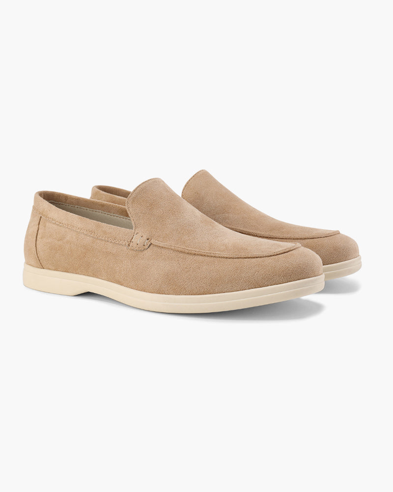 Mocasines de Gamuza Estilo Old Money