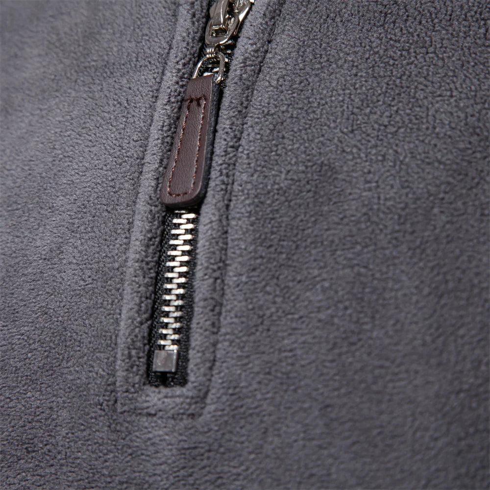 Suéter cálido de polar para hombre