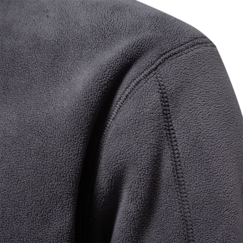Suéter cálido de polar para hombre