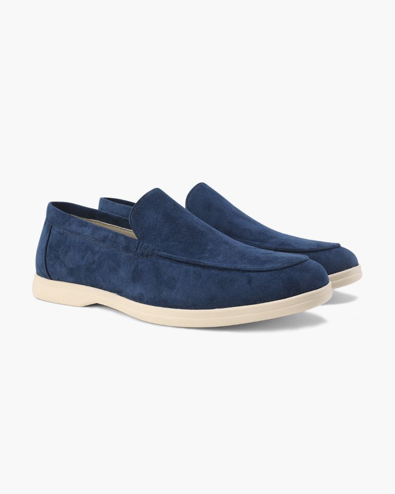 Mocasines de Gamuza Estilo Old Money