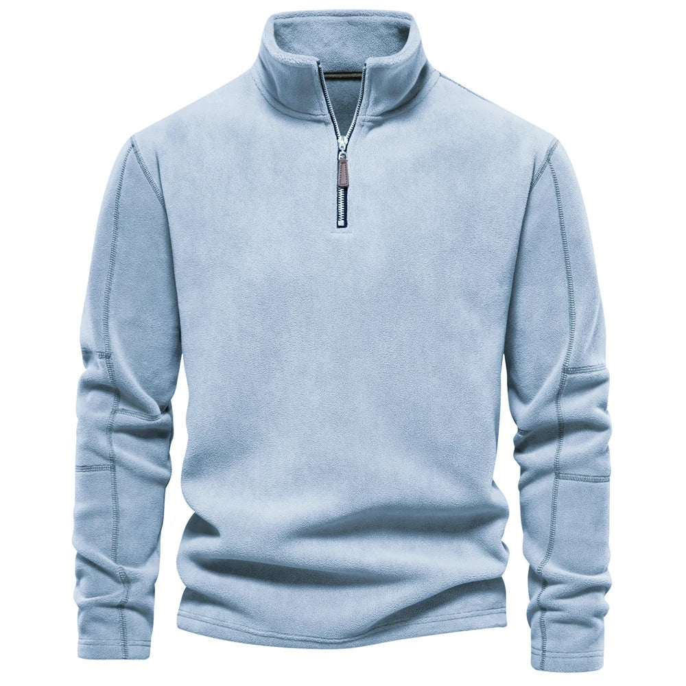 Suéter cálido de polar para hombre