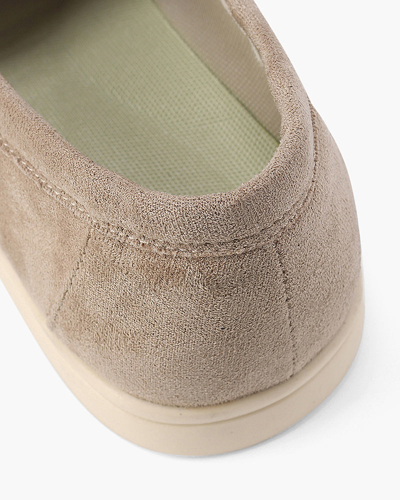 Mocasines de Gamuza Estilo Old Money