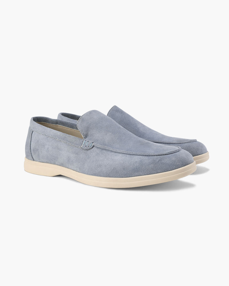 Mocasines de Gamuza Estilo Old Money