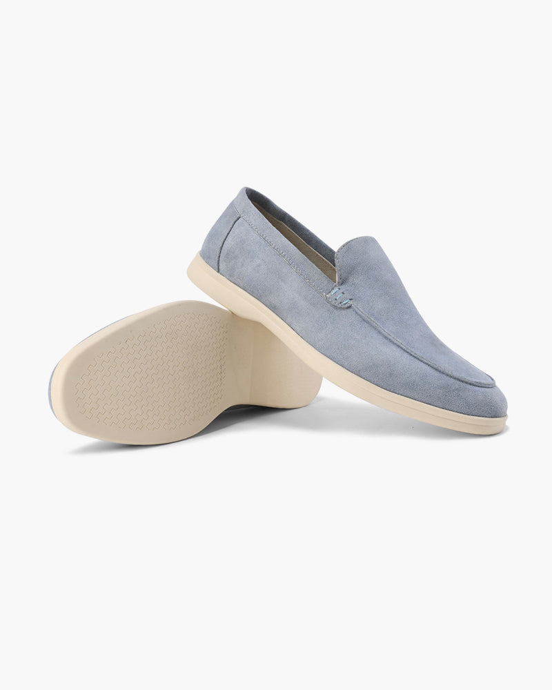 Mocasines de Gamuza Estilo Old Money