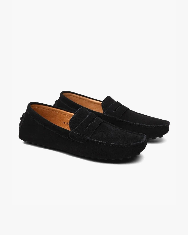 Mocasines Conducidos de Ante