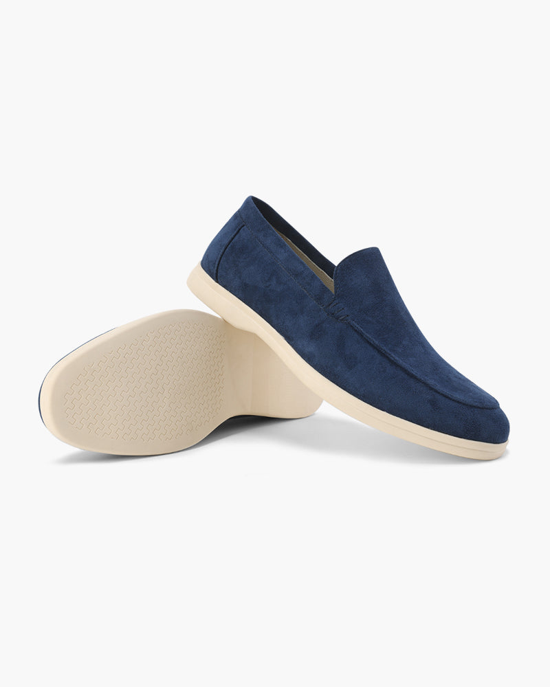 Mocasines de Gamuza Estilo Old Money