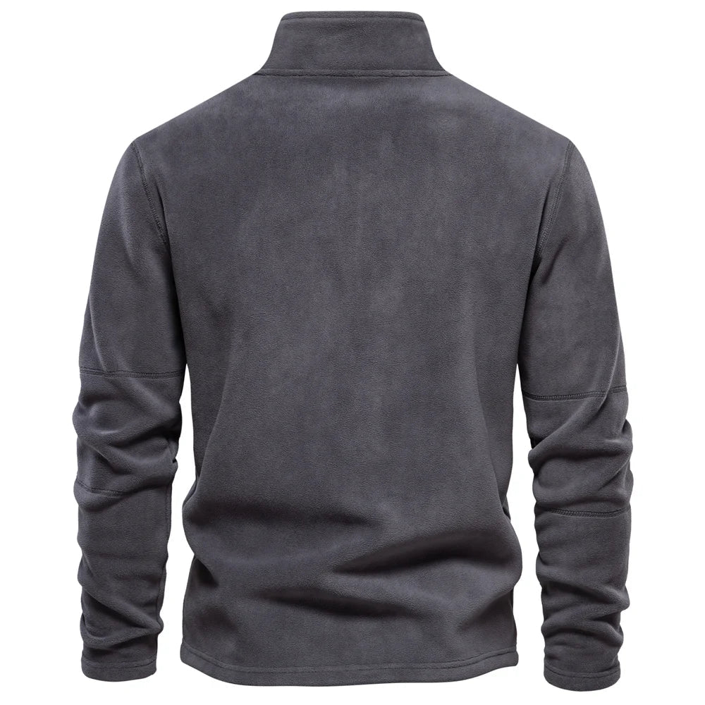Suéter cálido de polar para hombre