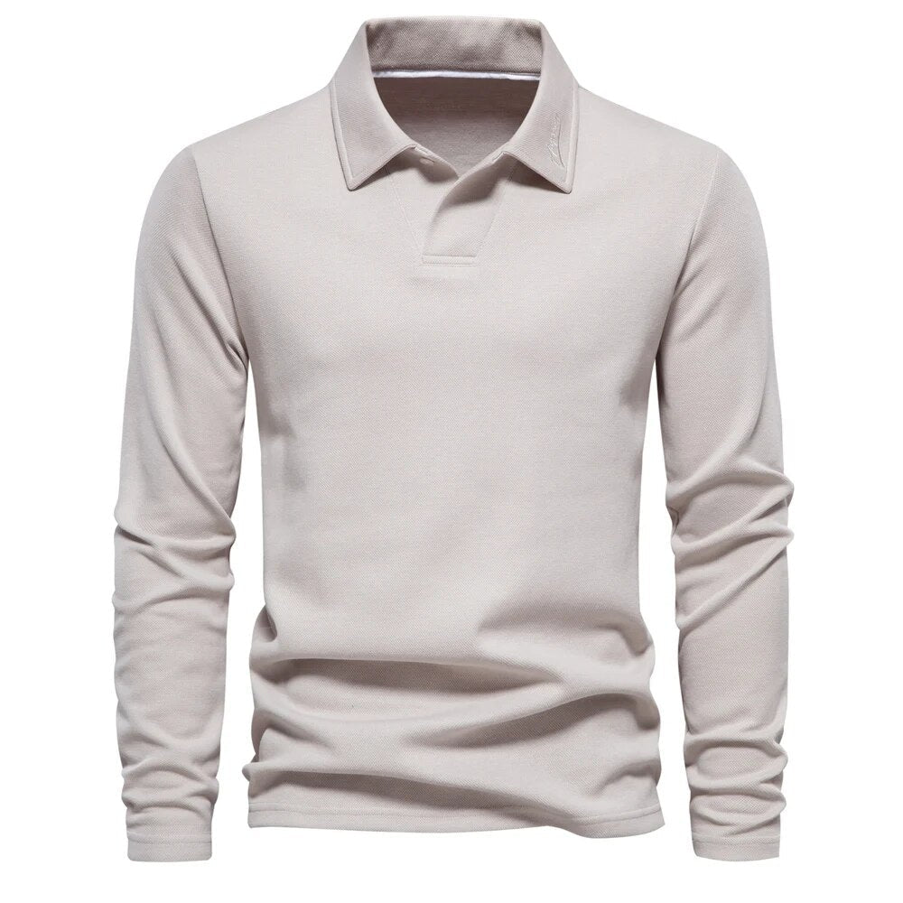 Suéter tipo polo Lionel ultra cómodo