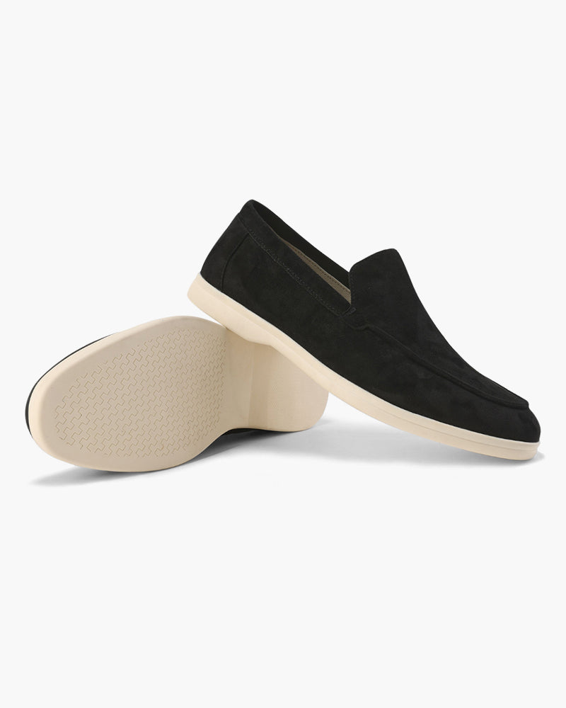 Mocasines de Gamuza Estilo Old Money