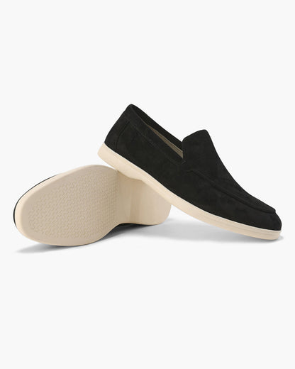 Mocasines de Gamuza Estilo Old Money