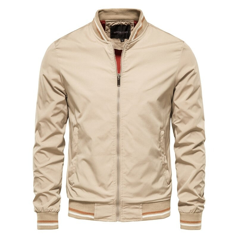 Chaqueta Palmiro estilo bombardero casual