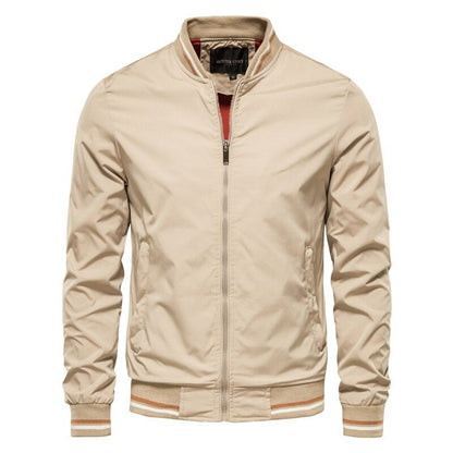 Chaqueta Palmiro estilo bombardero casual