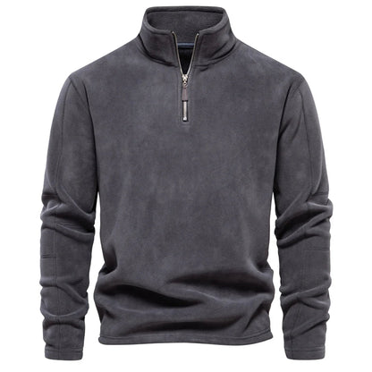 Suéter cálido de polar para hombre