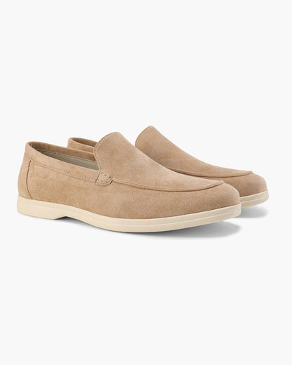 Mocasines de Gamuza Estilo Old Money