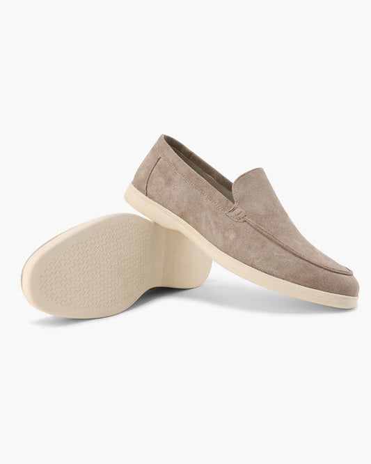 Mocasines de Gamuza Estilo Old Money