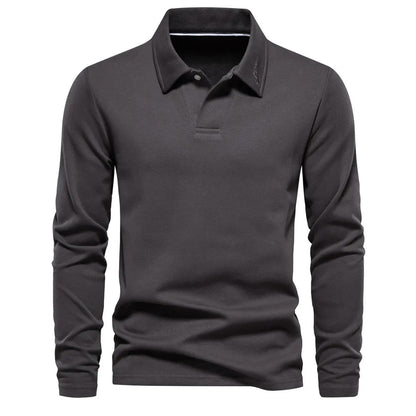 Suéter tipo polo Lionel ultra cómodo