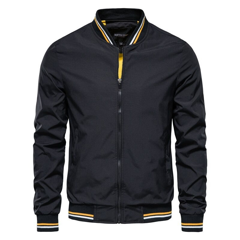 Chaqueta Palmiro estilo bombardero casual