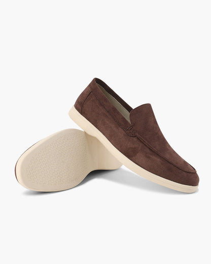 Mocasines de Gamuza Estilo Old Money