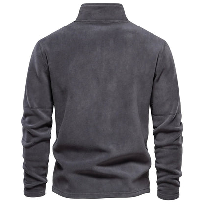 Suéter cálido de polar para hombre